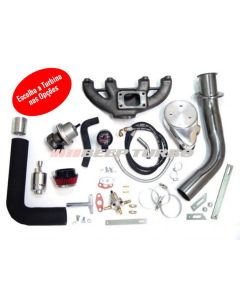 Kit Turbo AP Carburado Ar+Dh T3 - Gol - Parati - Saveiro - Voyage